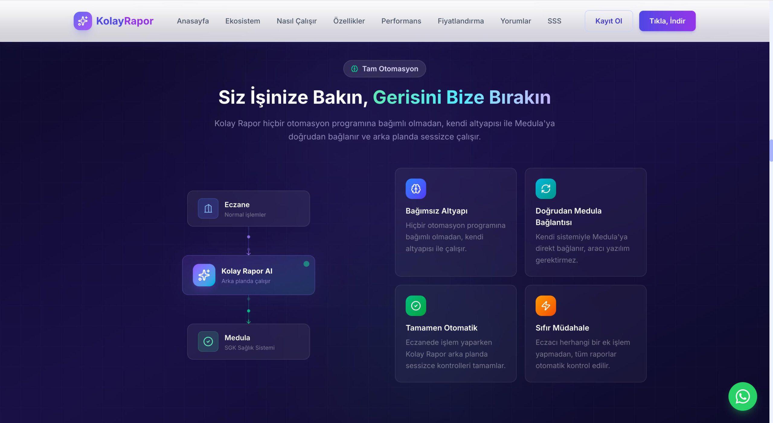 Kolay Rapor - Yapay Zeka Rapor Kontrol Programı